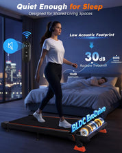 Walking Pad Treadmill with Incline 9% & Decline -4%
